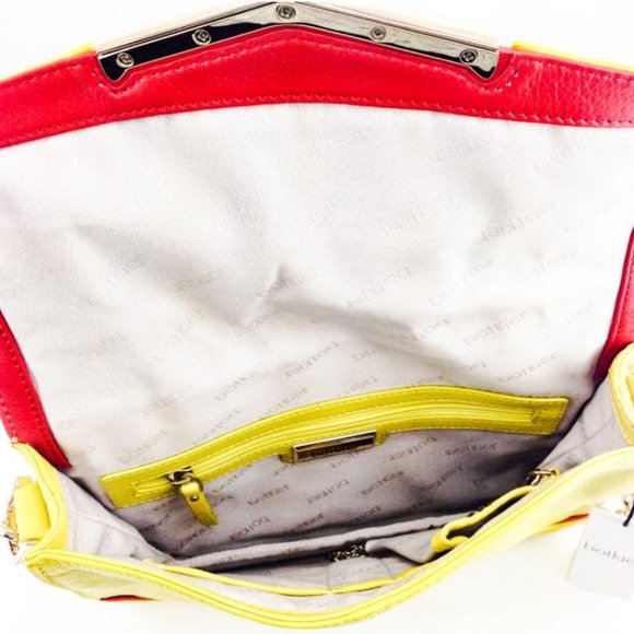 Botkier Clutch Acid Valentina Yellow Leather Bag - Picture 9 of 11